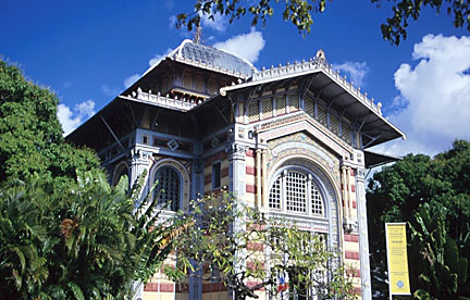 Martinique, Fort-de-France, Schoelcher Library