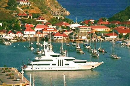 st barthelemy, yacht, harbor, Gustavia