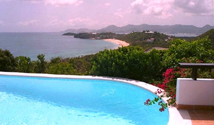 French St. Martin / Saint Martin / Private Villa / Baie Rouge View 